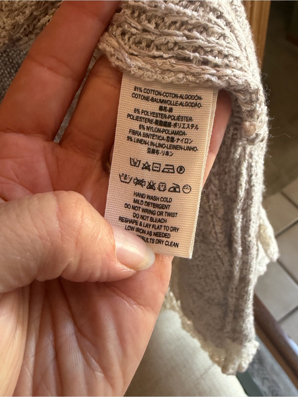 Free People Haiku Linen Side Slit Sweater - Picture 8 of 8
